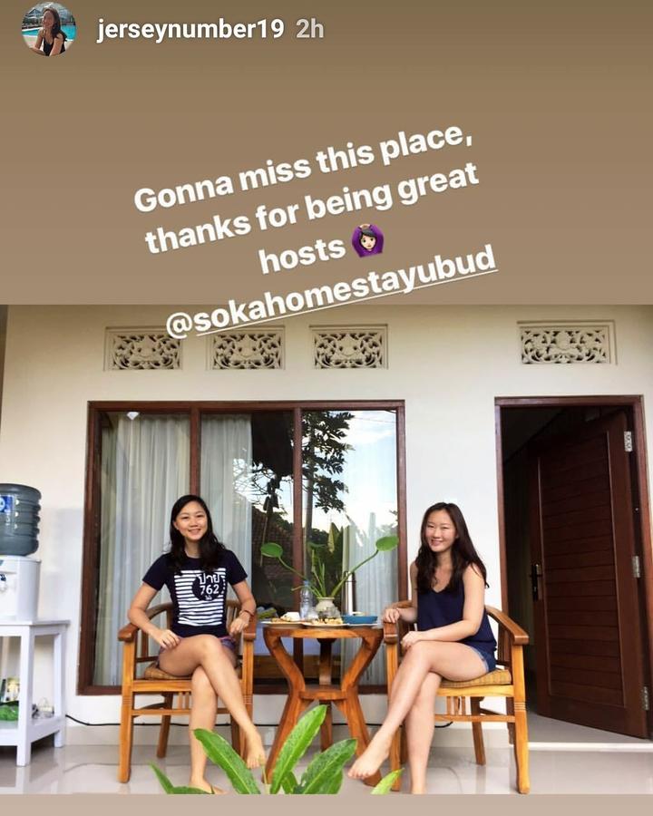 Soka Homestay Ubud Eksteriør billede